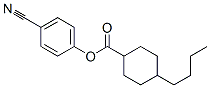CAS 登录号：62439-34-3， 4-丁基环己烷-1-羧酸 4-氰基苯基酯