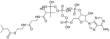 CAS 登录号：6244-91-3， 异戊酰基辅酶 A 锂盐水合物
