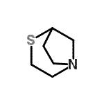 CAS 登录号：624721-87-5， 4-硫杂-1-氮杂双环[3.2.1]辛烷