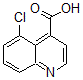 CAS#: 62482-32-0, 5-Chloro-4-Quinolinecarboxylic Acid