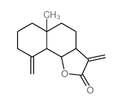 CAS#: 62487-25-6, (3aR)-3aalpha,4,5,5a,6,7,8,9,9abeta,9balpha-Decahydro-5aalpha-Methyl-3,9-Bis(Methylene)Naphtho[1,2-b]Furan-2(3H)-One