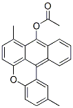 CAS 登录号：6250-49-3， 2,8-二甲基萘并[3,2,1-kl]氧杂蒽-9-醇乙酸酯