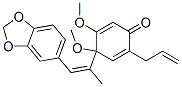 CAS#: 62532-61-0, 4-[(Z)-2-(1,3-Benzodioxol-5-Yl)-1-Methylvinyl]-4,5-Dimethoxy-2-(2-Propenyl)-2,5-Cyclohexadien-1-One