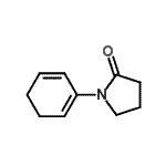 CAS 登录号：625383-06-4， 1-(1,5-环己二烯-1-基)-2-吡咯烷酮