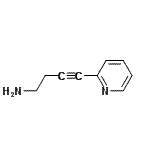 CAS 登录号：625442-20-8， 4-(2-吡啶基)-3-丁炔-1-胺
