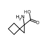 CAS 登录号：625827-37-4， 1-氨基螺[2.3]己烷-1-羧酸