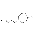 CAS 登录号：625841-79-4， (5S)-5-(烯丙氧基)-2-氧杂环庚烷酮