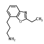 CAS 登录号：625850-78-4， 3-(2-乙基-1,3-苯并恶唑-7-基)-1-丙胺