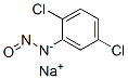 CAS 登录号：6259-27-4， 2,5-二氯苯基-N-亚硝基酰胺钠