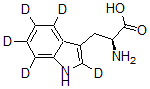 CAS 登录号：62595-11-3， L-色氨酸-2,4,5,6,7-D5
