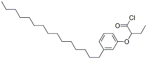 CAS 登录号：62609-88-5， 2-(3-十五烷基苯氧基)丁酰氯