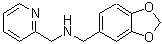 CAS 登录号：626210-49-9， 1-(1,3-苯并二氧戊环-5-基)-N-(2-吡啶基甲基)甲胺