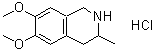 CAS#: 6266-97-3, 6,7-Dimethoxy-3-Methyl-1,2,3,4-Tetrahydroisoquinoline Hydrochloride