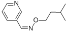 CAS#: 6267-33-0, 3-Pyridinecarboxaldehyde, O-(3-methylbutyl)oxime