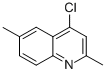 CAS#: 6270-08-2, 4-Chloro-2,6-Dimethylquinoline