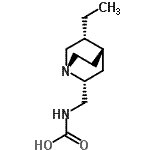 CAS#: 627086-71-9, {[(2R,4S,5R)-5-Ethyl-1-azabicyclo[2.2.2]oct-2-yl]methyl}carbamic acid