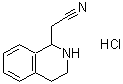CAS#: 627098-24-2, 1,2,3,4-Tetrahydro-1-isoquinolinylacetonitrile hydrochloride (1:1)