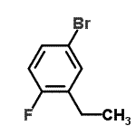CAS#: 627463-25-6, 4-Bromo-2-ethyl-1-fluorobenzene