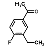 CAS 登录号：627463-27-8， 1-(3-乙基-4-氟苯基)乙酮