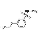 CAS#: 627487-08-5, 3-Ethoxy-N-methylbenzenesulfonamide