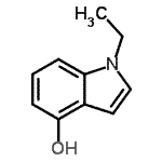 CAS#: 627500-98-5, 1-Ethyl-1H-indol-4-ol