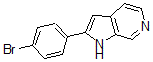 CAS#: 627511-05-1, 2-(4-Bromophenyl)-1H-Pyrrolo[2,3-c]Pyridine