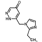 CAS#: 627525-61-5, 6-[(2-Ethyl-1H-imidazol-1-yl)methyl]-4(1H)-pyridazinone