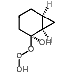 CAS#: 627878-14-2, (1R,2S,6S)-2-Trioxidanylbicyclo[4.1.0]heptan-2-ol