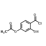 CAS 登录号：62814-09-9， 4-(氯甲酰基)-3-羟基苯基乙酸酯