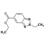 CAS#: 628294-66-6, ethyl 2-ethylbenzotriazole-5-carboxylate