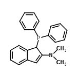 CAS 登录号：628323-64-8， 1-(二苯基膦基)-N,N-二甲基-1H-茚-2-胺
