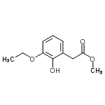 CAS#: 628335-11-5, Methyl (3-ethoxy-2-hydroxyphenyl)acetate
