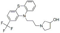 CAS 登录号：62848-18-4， 10-(3-(3-羟基吡咯烷基)丙基)-2-三氟甲基吩噻嗪