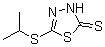 CAS#: 62868-67-1, 5-[(1-Methylethyl)Thio]-1,3,4-Thiadiazole-2(3H)-Thione