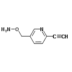 CAS#: 628704-32-5, 5-[(Aminooxy)methyl]-2-ethynylpyridine