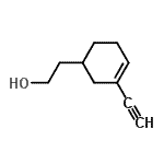CAS#: 628732-45-6, 2-(3-Ethynyl-3-cyclohexen-1-yl)ethanol