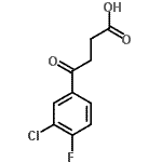 CAS#: 62903-16-6, 4-(3-Chloro-4-Fluorophenyl)-4-Oxobutanoic Acid