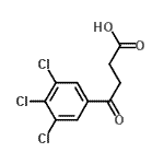 CAS 登录号：62903-19-9， 4-氧代-4-(3,4,5-三氯苯基)丁酸