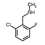 CAS#: 62924-64-5, 1-(2-Chloro-6-Fluorophenyl)-N-Methylmethanamine