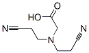 CAS 登录号：6295-23-4， 2-[二(2-氰基乙基)氨基]乙酸