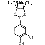 CAS#: 629658-06-6, 2-Chloro-4-(4,4,5,5-tetramethyl-1,3,2-dioxaborolan-2-yl)phenol
