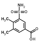 CAS#: 62971-64-6, 3,4-Dimethyl-5-Sulfamoylbenzoic Acid