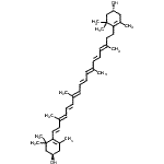 CAS 登录号：62994-48-3， (3R,3'R)-7,8-二氢-beta,beta-胡罗卜素-3,3'-二醇