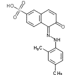 CAS#: 6300-33-0, (5Z)-5-[(2,4-Dimethylphenyl)Hydrazono]-6-Oxo-5,6-Dihydro-2-Naphthalenesulfonic Acid