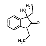 CAS#: 630067-15-1, 3-(Aminomethyl)-1-ethyl-3-hydroxy-1,3-dihydro-2H-indol-2-one