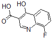 CAS 登录号：63010-70-8， 8-氟-4-羟基-3-喹啉羧酸