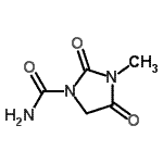 CAS#: 630112-53-7, 3-Methyl-2,4-dioxo-1-imidazolidinecarboxamide
