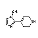 CAS#: 630120-23-9, 4-(1-Methyl-1H-imidazol-2-yl)-1,2,3,6-tetrahydropyridine