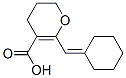 CAS 登录号：63014-66-4， 2-(环己亚基甲基)-5,6-二氢-4H-吡喃-3-羧酸