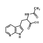 CAS#: 63024-18-0, N-Acetyl-3-(1H-Pyrrolo[2,3-b]Pyridin-3-Yl)Alanine